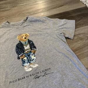 polo Ralph Lauren polo bear t shirt youth large/small